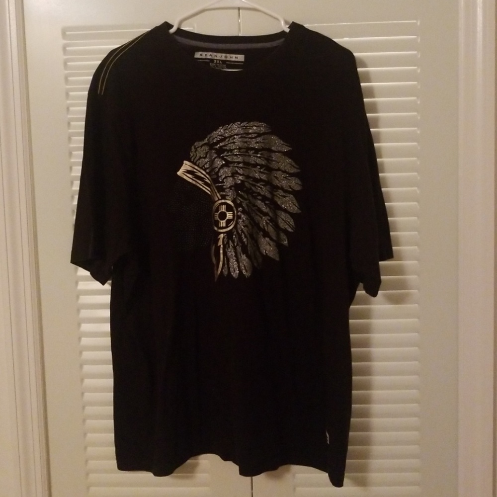 Sean John t shirt graphic t 2xl. Unique graphic.
